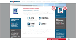 Desktop Screenshot of bauer-software.de